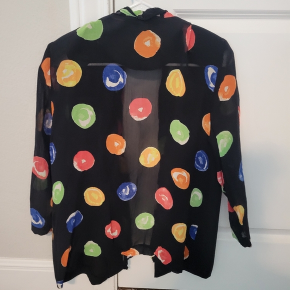 Vintage 1980's style Wall St. Size XL jacket - Picture 2 of 3